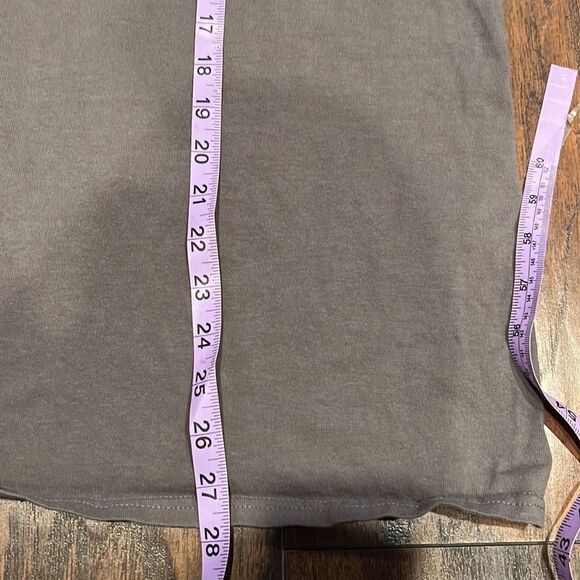 VINTAGE HEAVY HAULER GILDAN T-SHIRT - LARGE GREY COTTON graphic tee - Picture 8 of 8